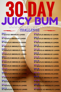 Juicy Bum Challenge