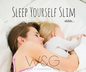 How to Sleep Yourself Slim