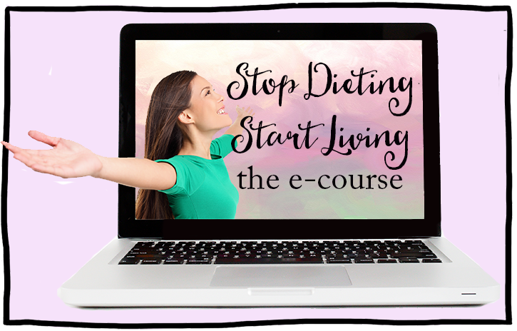 stop dieting srat living
