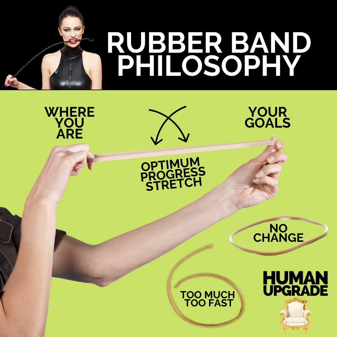 Rubber Band Philosophy Human Upgrade